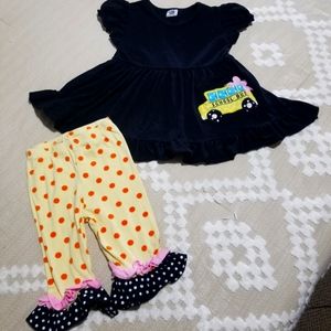 Boutique school outfit girls size 5/ 6